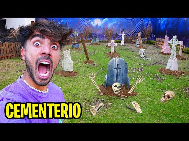 CONSTRUI UN CEMENTERIO EN MI CASA!