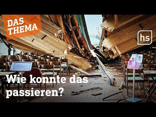 Kirchendach in Kassel eingestürzt – War es ein Statik-Fehler? | hessenschau DAS THEMA