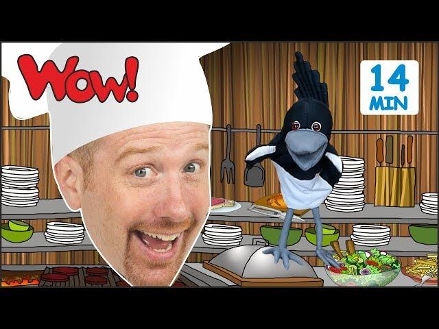 Wake up, Steve and Maggie + MORE Stories for Kids from Steve and Maggie | Learn Wow English TV