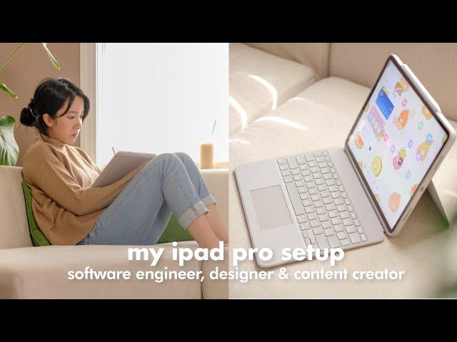 My iPad Pro Setup as a Software Engineer, Designer & Content Creator | iPadOS 15