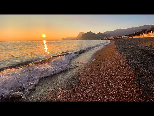 SUDAK-I didn't expect this from the weather. I show the whole truth about Crimea.