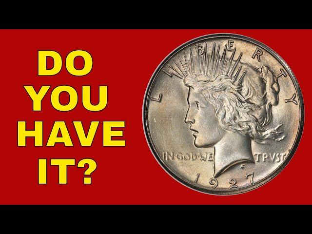 Silver dollars to look for! Peace dollar you should know about!