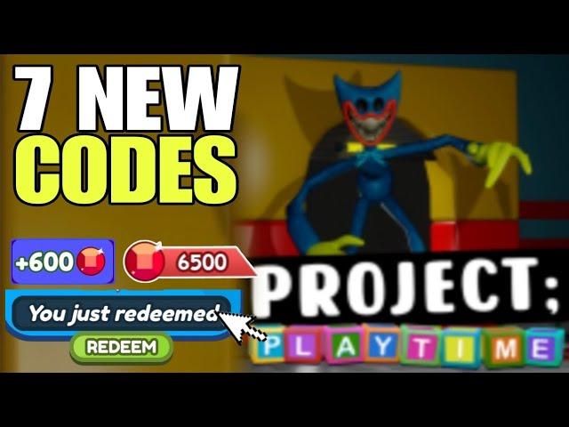 *NEW UPDATE* PROJECT PLAYTIME MULTIPLAYER ROBLOX CODES 2024 APRIL | PROJECT PLAYTIME MULTIPLAYER