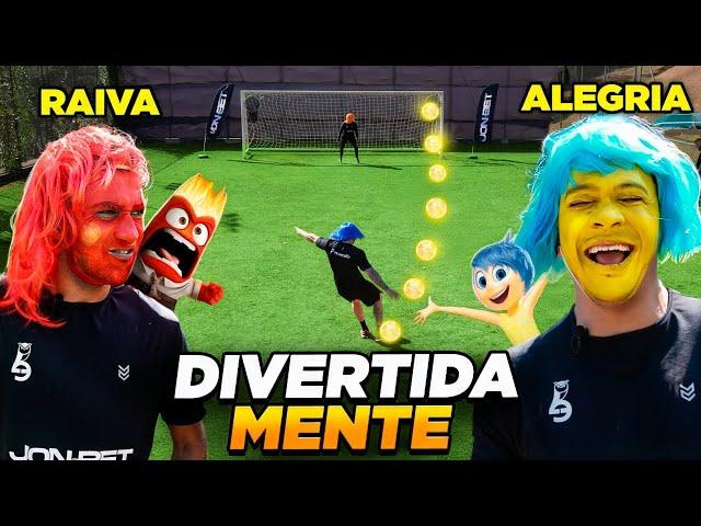 FUTEBOL DIVERTIDAMENTE! CADA JOGADOR REPRESENTA UMA EMOÇÃO 