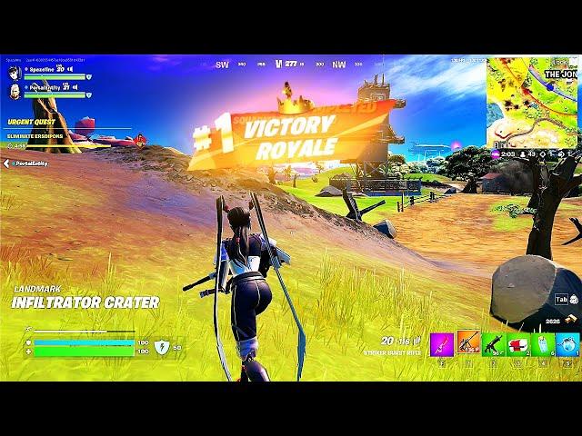 Fortnite Duos Win Gameplay Chapter 3 Season 2 (PC)