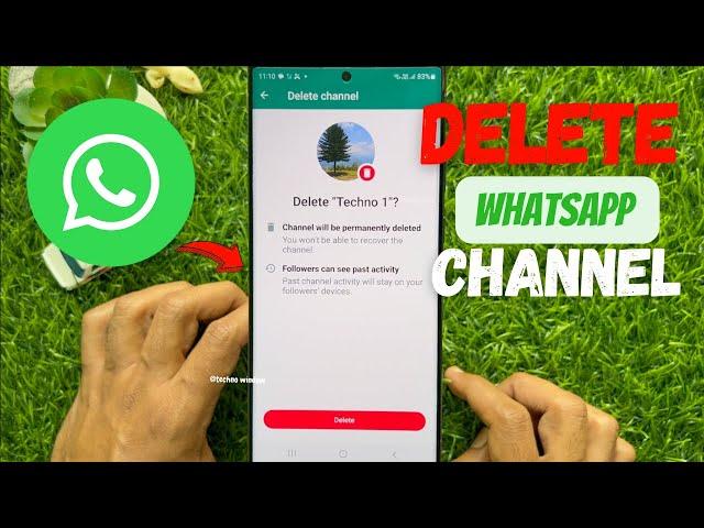 How to Delete a WhatsApp Channel (2023)