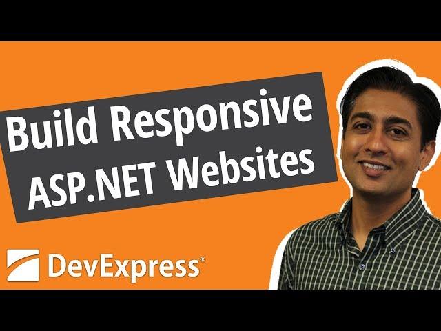 Build Responsive ASP.NET Websites with DevExpress