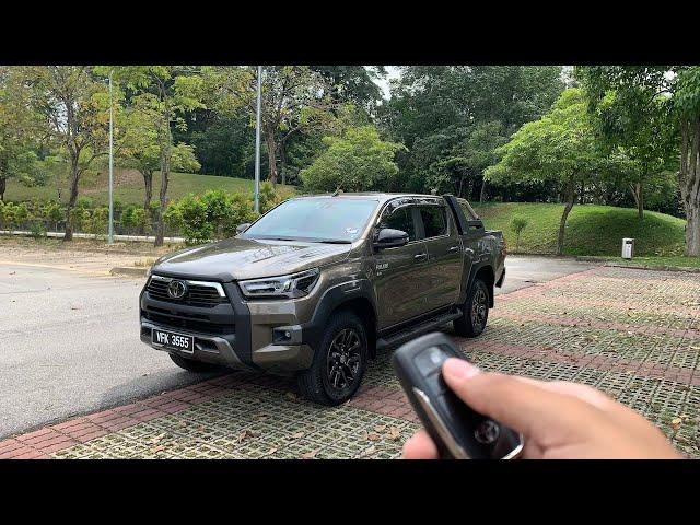 CAR ASMR | 2021 Toyota Hilux Rogue 2.8 AT 4X4 | Sights & Sounds