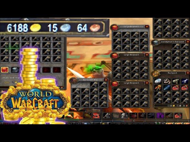 Make Thousands of Gold In Classic WoW at Level 20! Easy Secret Method