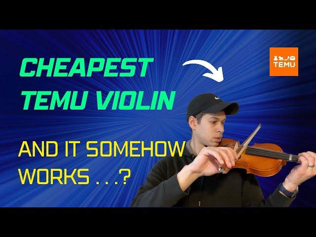 Cheapest Violin From Temu Might Surprise You: My Honest Review