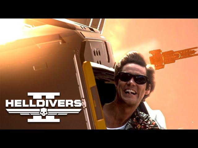 Ace Ventura in Helldivers 2