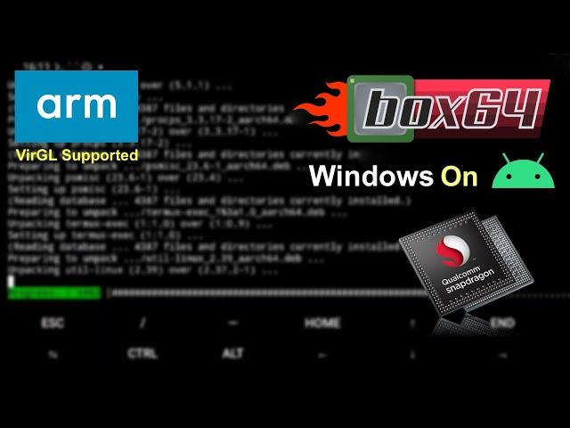 Install Windows Box86/Box64 on Any Android Phone! - PC Games Emulation