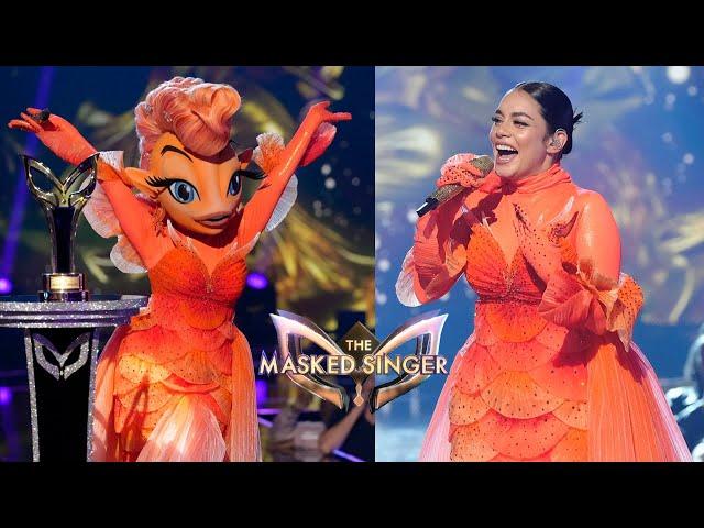 The Masked Singer - Vanessa Hudgens / Goldfish - All Performances and Reveal