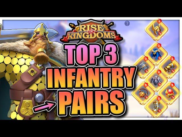 Top 3 Pairs, Talents and Formations [Legendary Infantry Commanders] Rise of Kingdoms October 2024