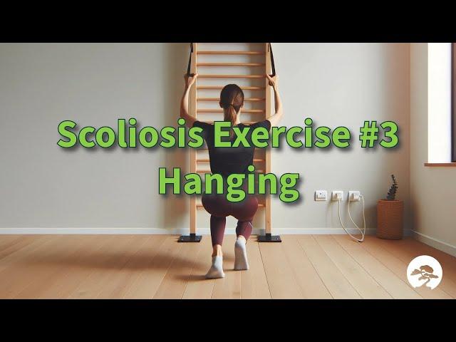 10 Simple Scoliosis Exercises #3: Hanging