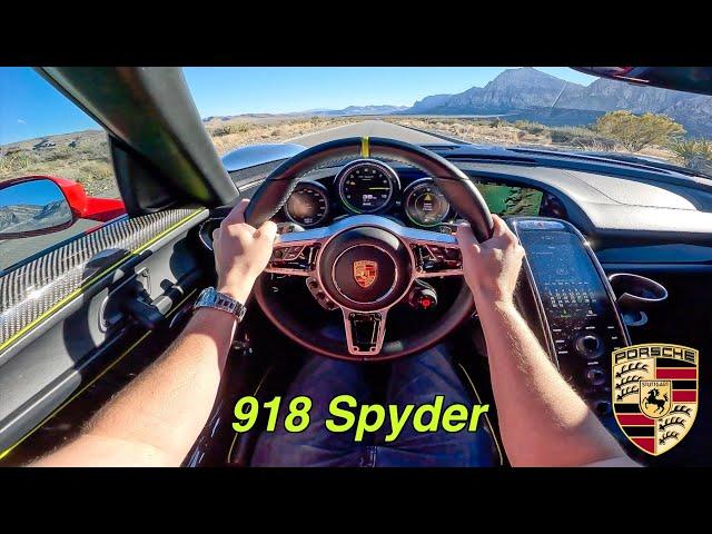 Porsche 918 Spyder POV Drive Review! *0-60mph 2.2s!!*