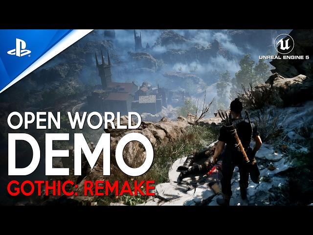 GOTHIC REMAKE Open World Demo | New Single Player RPG with INSANE GRAPHICS in Unreal Engine 5