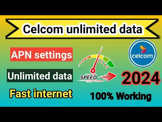 Celcom Apn settings get 700Mb speed for phone 2024 | access point Name