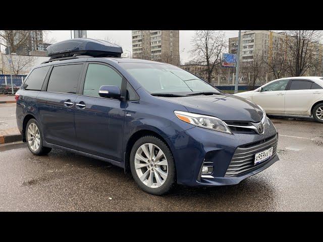 Toyota Sienna (3G) Реальный отзыв владельца.