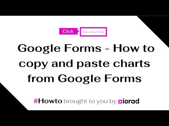 Google Forms - How to copy and paste charts (older version)