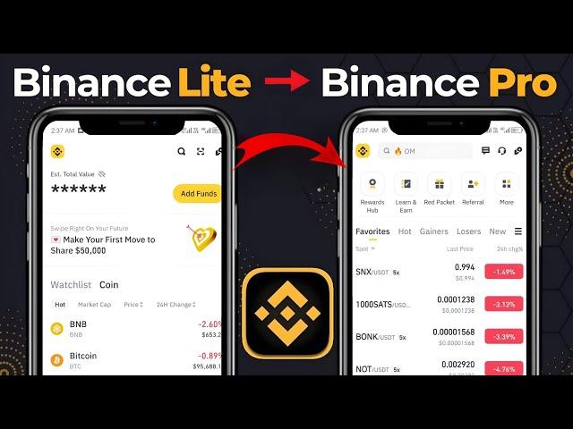 How to Enable Binance Pro Mode || Binance Pro Mode kaise On kare