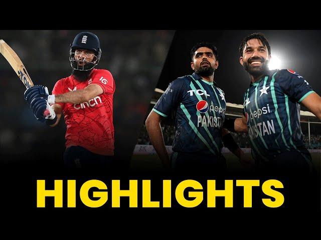 Highlights | Pakistan vs England | T20I | PCB | MU1T