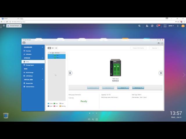 qnap expand RAID Group and storage pool