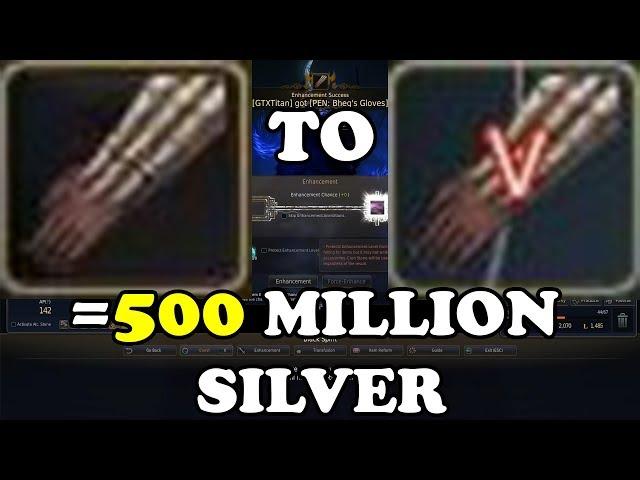 BDO | Bheg's Gloves +0 to PEN Costing ONLY 500 Million Silver