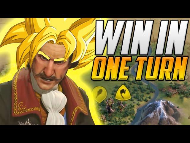 ONE TURN VICTORY - CIV 6