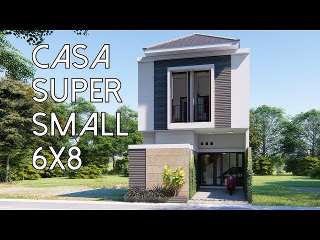 Desain Rumah Super Mungil 6x8m2 [kode 037B]