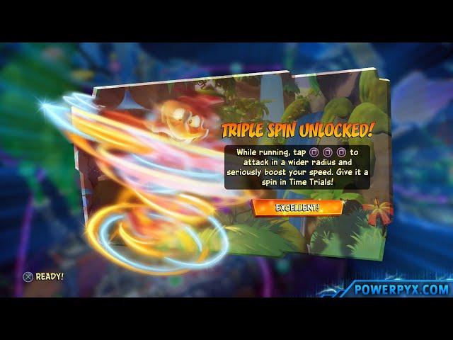 Crash Bandicoot 4 It's About Time - How to Unlock & Use Triple Spin (Whoa! & Showoff Trophy Guide)