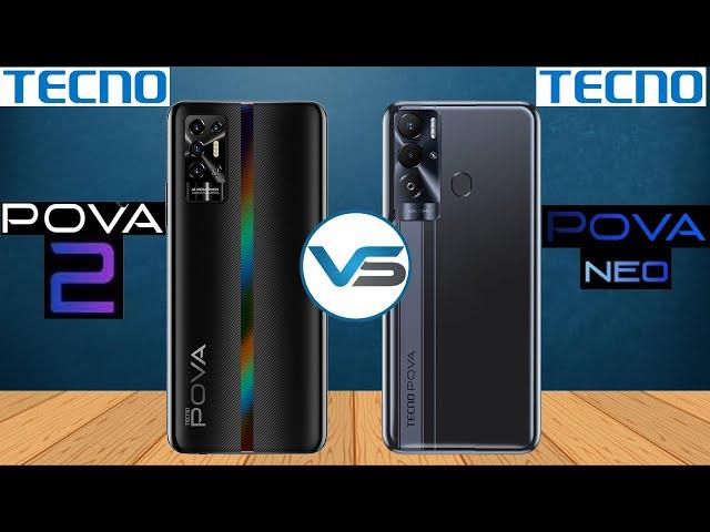 Tecno Pova 2 VS Tecno Pova Neo | Tecno Pova Neo VS Tecno Pova 2