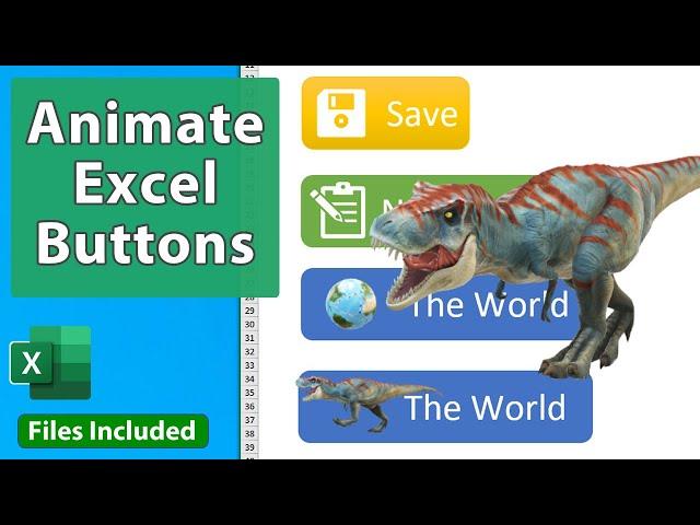 Make Cool Buttons for Excel! (And Professional)