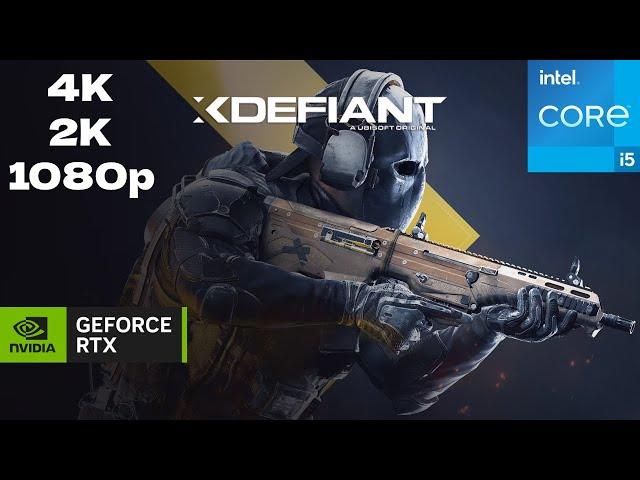 RTX 4060 | XDefiant | 1080p, 2K & 4K | Low & Ultra Settings | i5-11400