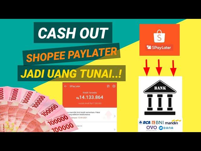 CARA MENCAIRKAN LIMIT SHOPEE PAYLATER KE REKENING BANK