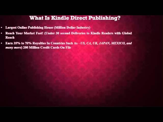 Kindle Publishing Amazon Kindle Bestseller: What is Kindle Direct Publishing?