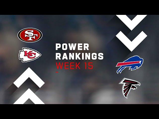 Week 15 Power Rankings!