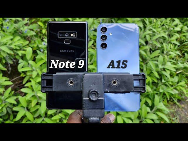 Galaxy A15 vs Galaxy Note 9 Camera Test. New low ranger vs Old flagship.