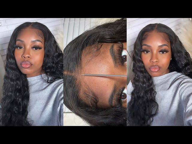 The best UNDETECTABLE glueless WIG! NO GLUE needed! +PRE CUT LACE  Reshine Hair X Jaelyn Dae