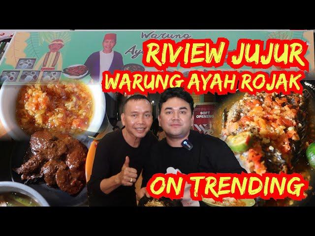 WARUNG AYAH ROJAK BIKIN GEGER DEPOK‼️PECAK IKAN PEDESNYA BEDA DARI YANG LAINMAKANANNYA MURAH&ENDUL