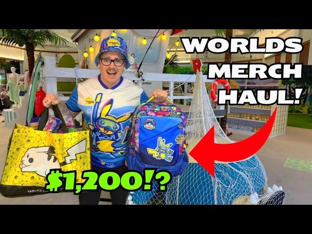 I Spent OVER $1200 At The 2024 Pokémon Worlds Exclusive Pokémon Center! *Shopping Haul*