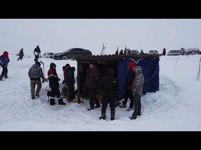 Праздник рыбаков на пруду дер. Исанбаево Илишевского района 23.02.2023. 103 участника от 5 - 78 лет.