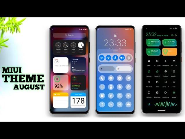 Best Miui 12 Themes | Best MIUI 12 Theme with Charging Animation & Boot Animation All Xiaomi Devices