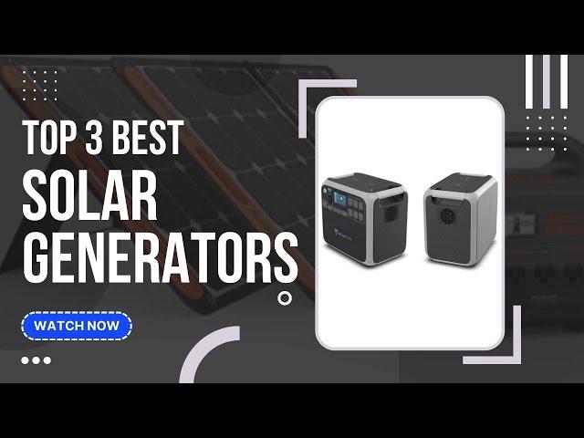 Best Solar Generators (Top 3 Picks For Any Budget) | GuideKnight