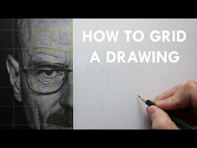 How To GRID a REALISTIC PORTRAIT DRAWING!