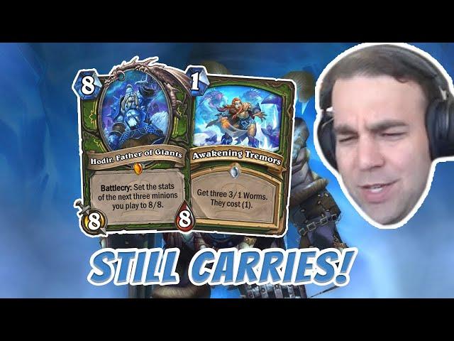 Hunter Run FULL Carried by Hodir, Father of Giants! - Hearthstone Arena