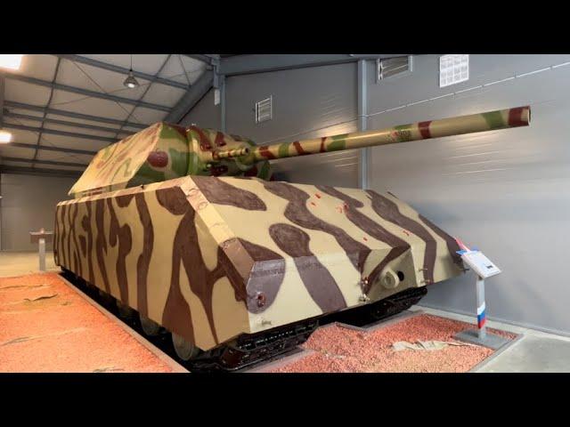 GERMAN TANK MAUS. THE ONLY ONE IN THE WORLD !!!