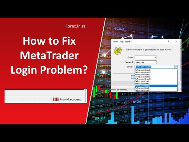 How to Fix MetaTrader Login Problem? - MT4 & MT5 Invalid Account