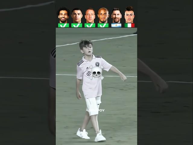 Salah vs Ronaldo vs Terry vs Kompany vs Messi vs El Shaarawy  "Cute" Football Challenge