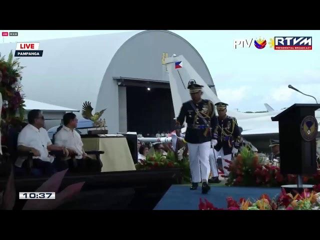 PBBM graces the 77th Philippine Air Force Anniversary Celebration in Pampanga this Monday, July 1.